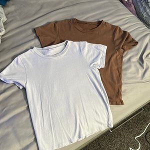 two brandy/john galt baby tees